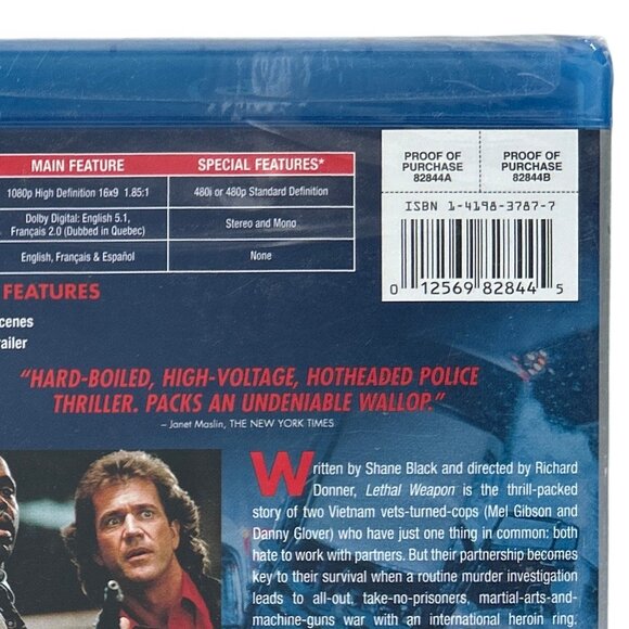 Lethal Weapon and Lethal Weapon 2 Blu-ray Bundle - Picture 7 of 9
